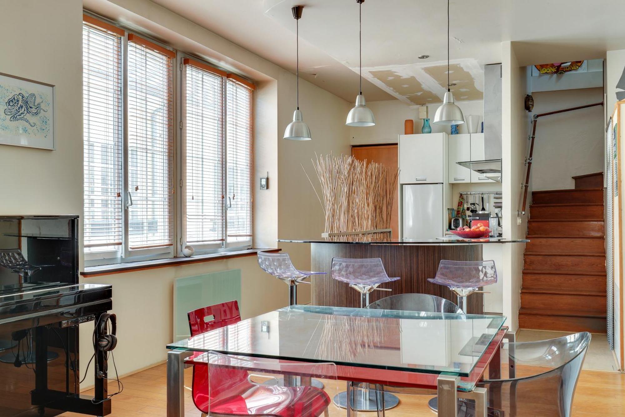 Duplex Calme Et Lumineux Au Coeur De Bastille Paris Exterior foto