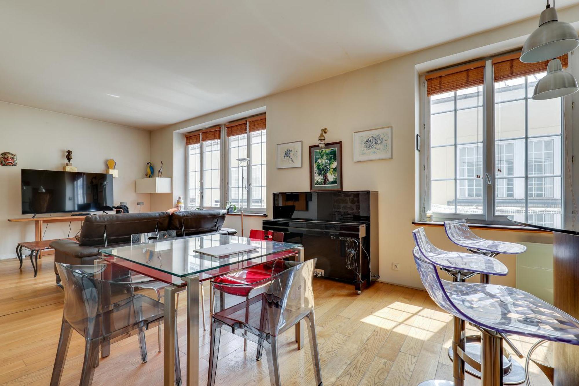 Duplex Calme Et Lumineux Au Coeur De Bastille Paris Exterior foto